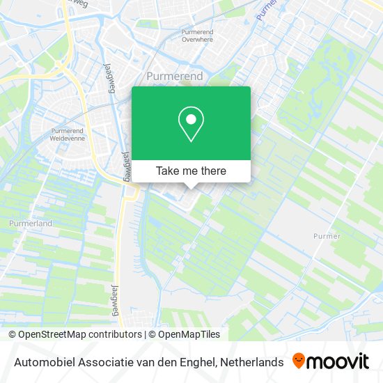 Automobiel Associatie van den Enghel map