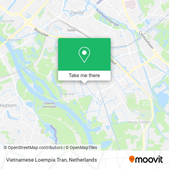 Vietnamese Loempia Tran map