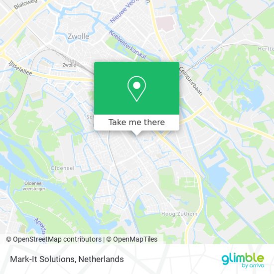 Mark-It Solutions map