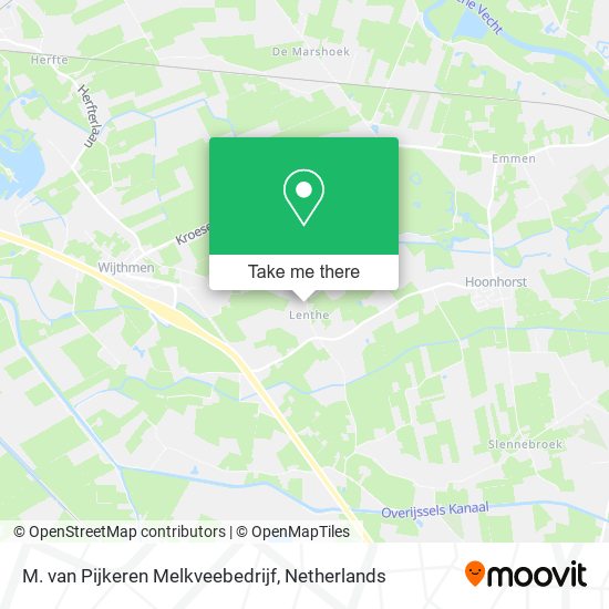 M. van Pijkeren Melkveebedrijf map