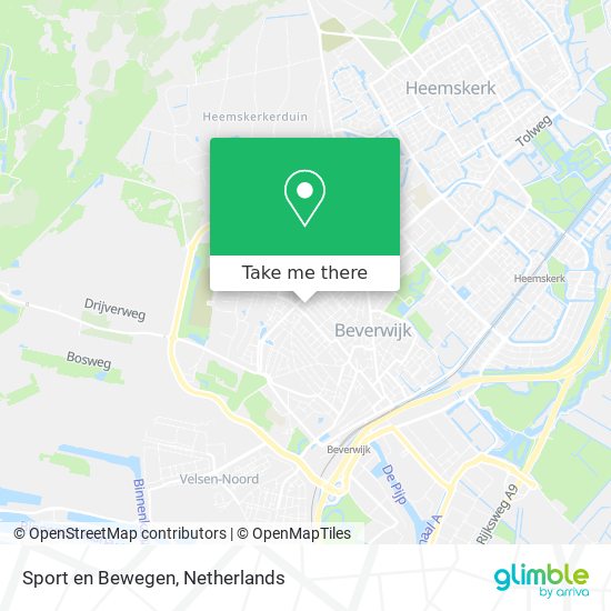 Sport en Bewegen map