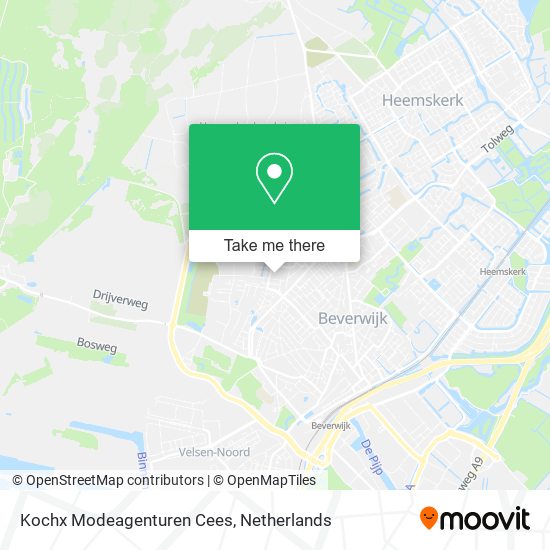 Kochx Modeagenturen Cees map