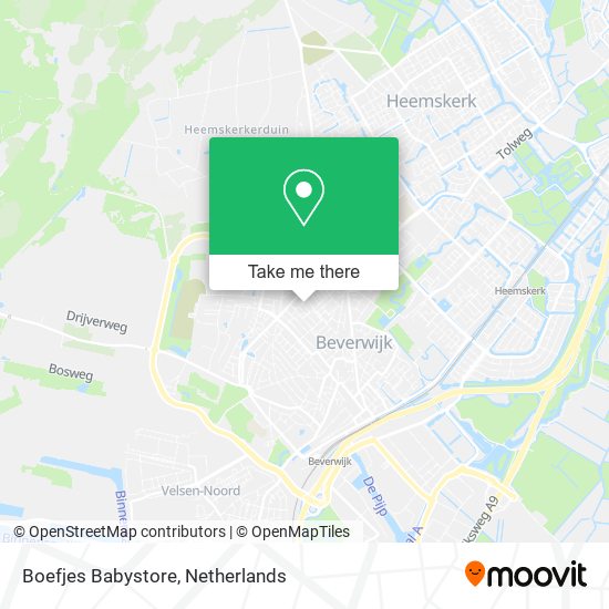 Boefjes Babystore map