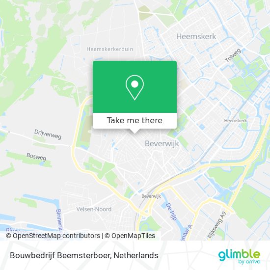 Bouwbedrijf Beemsterboer map