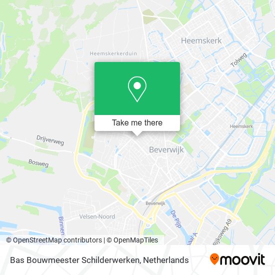 Bas Bouwmeester Schilderwerken map