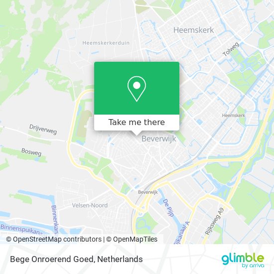 Bege Onroerend Goed map