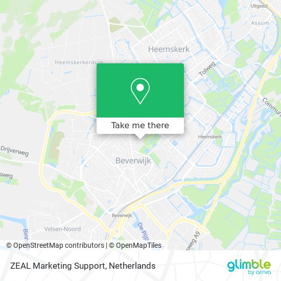 ZEAL Marketing Support Karte
