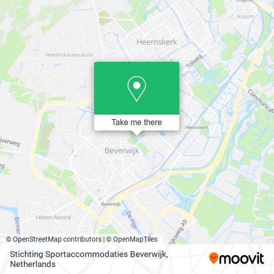 Stichting Sportaccommodaties Beverwijk Karte