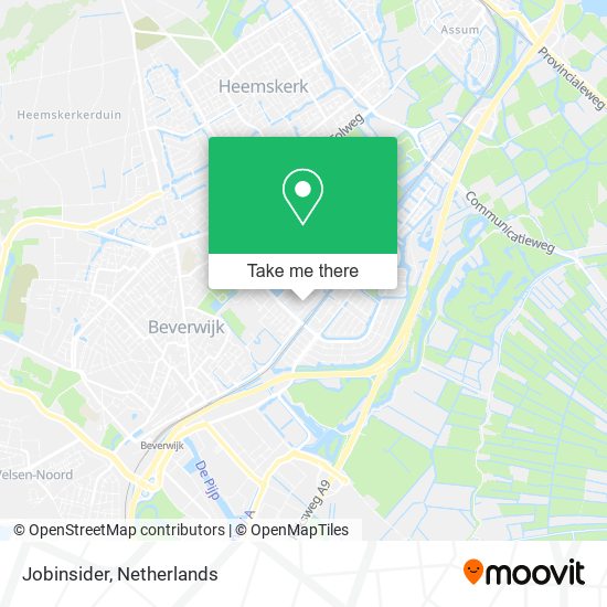 Jobinsider map