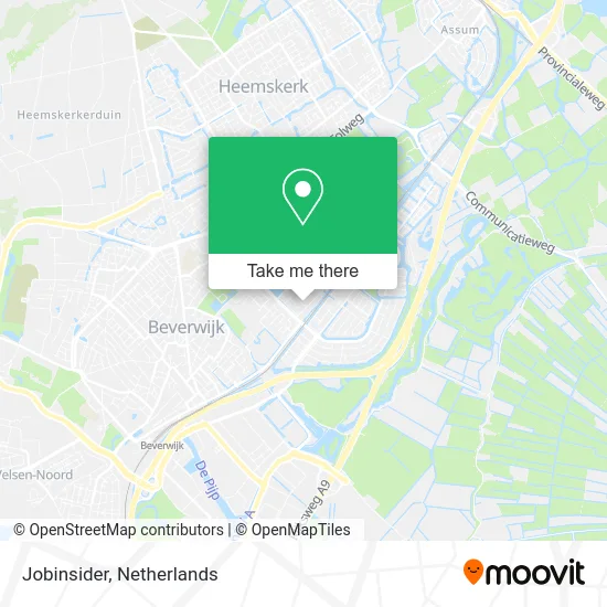 Jobinsider map