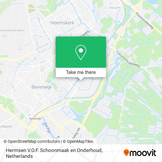 Hermsen V.O.F. Schoonmaak en Onderhoud map