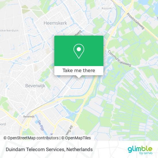 Duindam Telecom Services map
