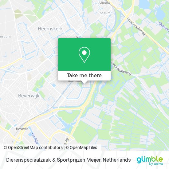 Dierenspeciaalzaak & Sportprijzen Meijer map