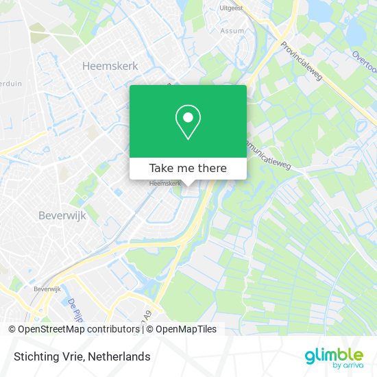 Stichting Vrie map