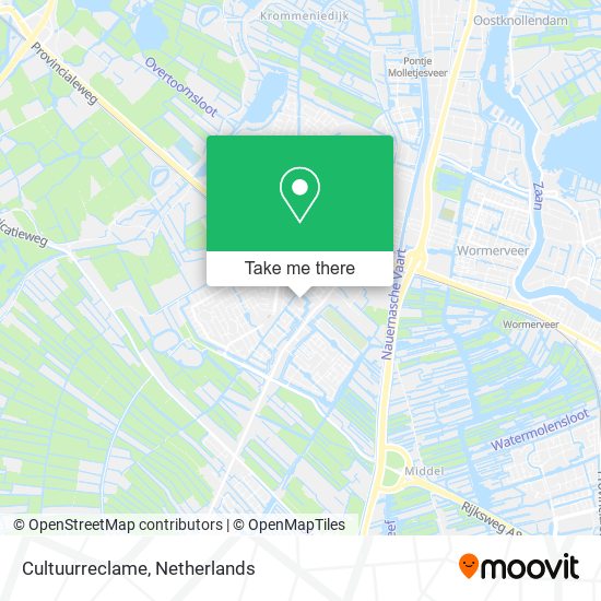 Cultuurreclame map