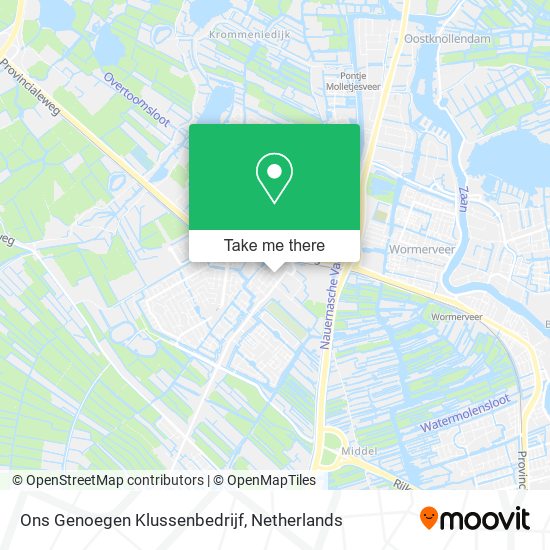 Ons Genoegen Klussenbedrijf map