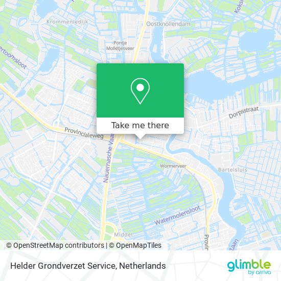 Helder Grondverzet Service map