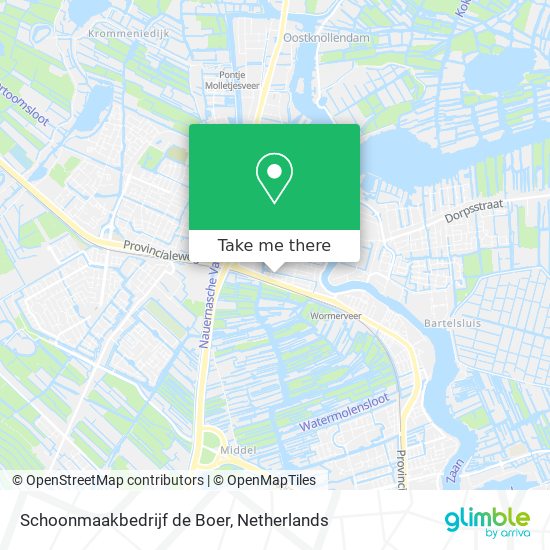 Schoonmaakbedrijf de Boer map