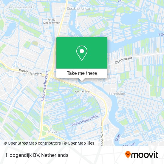 Hoogendijk BV Karte