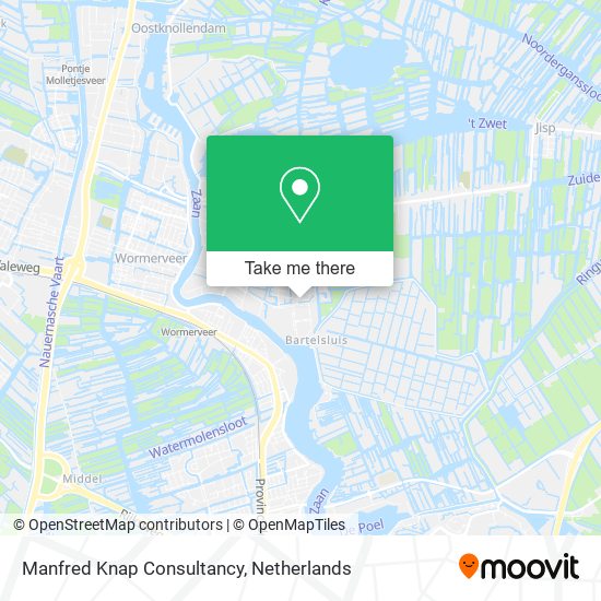 Manfred Knap Consultancy map
