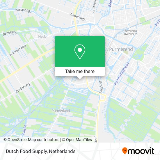 Dutch Food Supply map