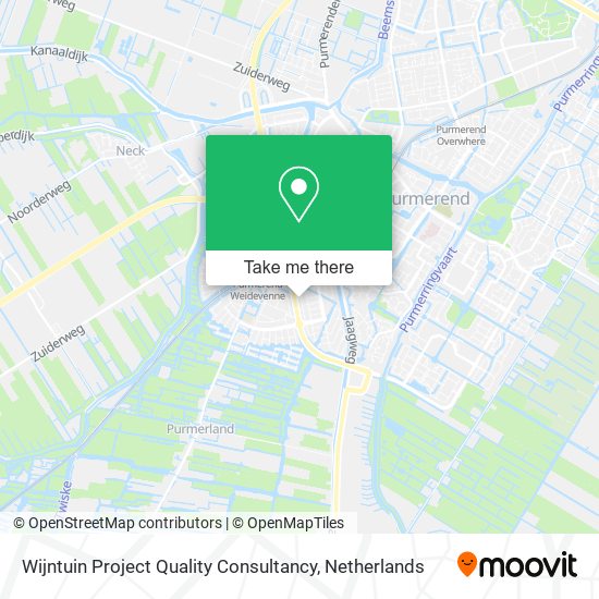 Wijntuin Project Quality Consultancy map