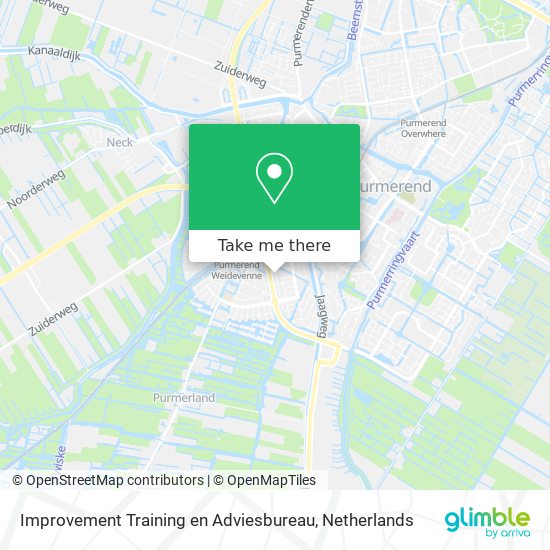 Improvement Training en Adviesbureau map