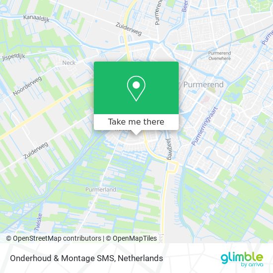 Onderhoud & Montage SMS map