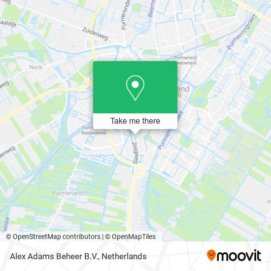 Alex Adams Beheer B.V. map