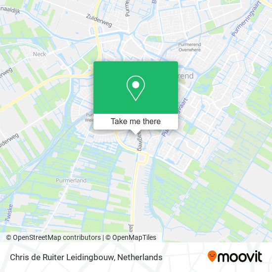 Chris de Ruiter Leidingbouw map