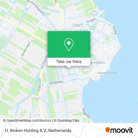 H. Binken Holding B.V. map