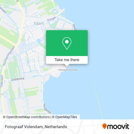 Fotograaf Volendam map