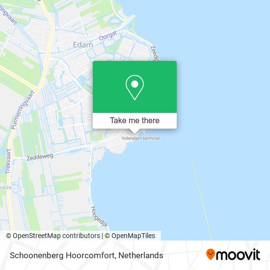 Schoonenberg Hoorcomfort map