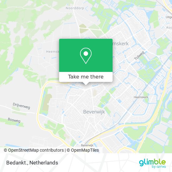 Bedankt. map