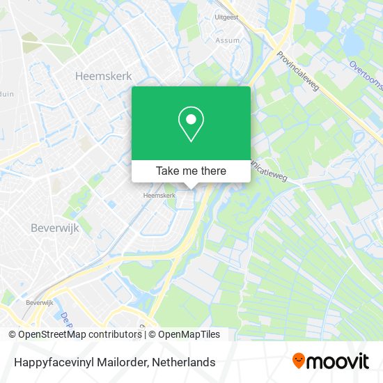 Happyfacevinyl Mailorder map