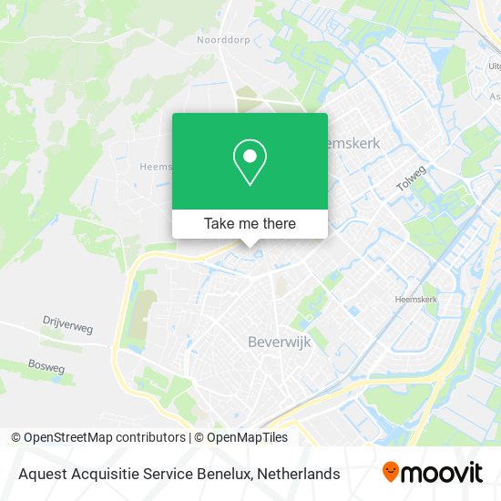 Aquest Acquisitie Service Benelux map