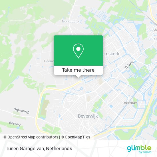 Tunen Garage van Karte