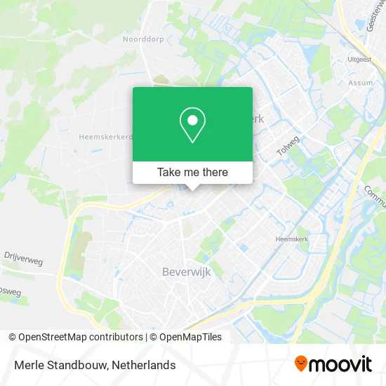 Merle Standbouw map