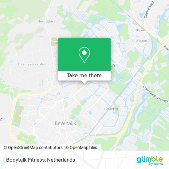 Bodytalk Fitness map