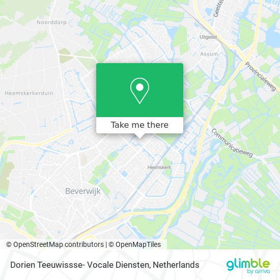 Dorien Teeuwissse- Vocale Diensten map