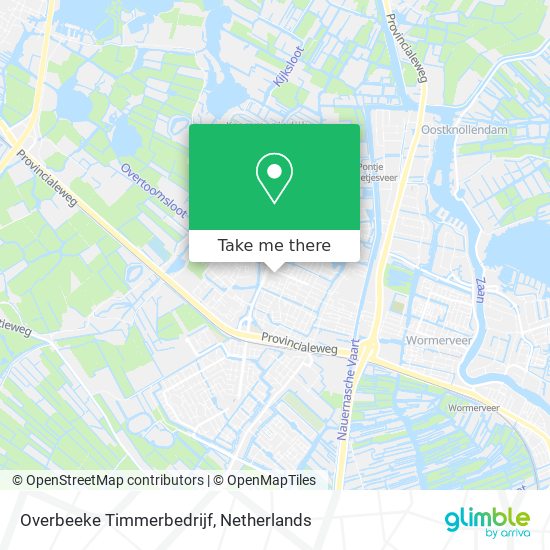 Overbeeke Timmerbedrijf map