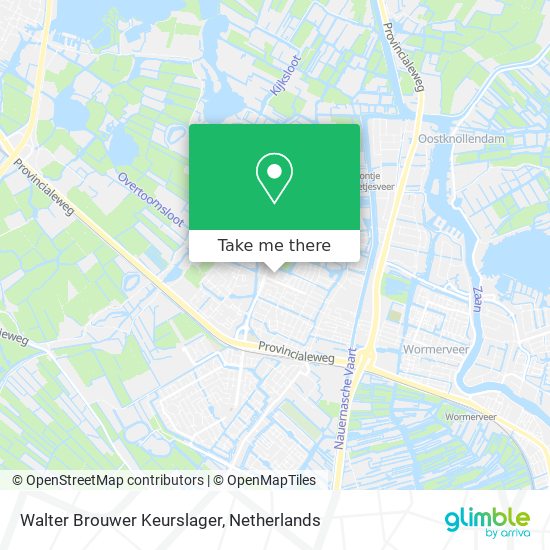 Walter Brouwer Keurslager map