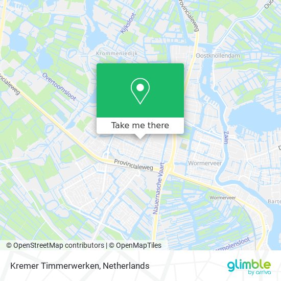 Kremer Timmerwerken map