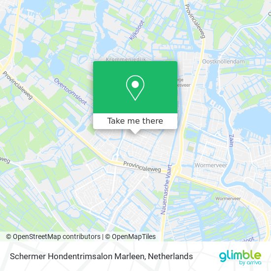 Schermer Hondentrimsalon Marleen map