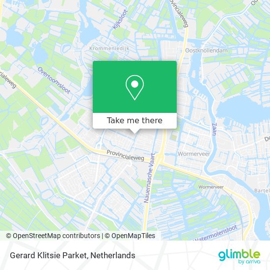 Gerard Klitsie Parket map