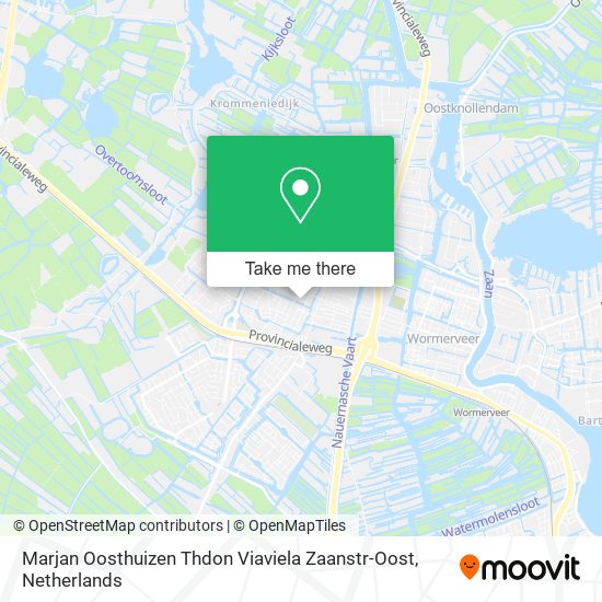 Marjan Oosthuizen Thdon Viaviela Zaanstr-Oost map