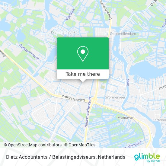 Dietz Accountants / Belastingadviseurs map