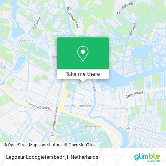 Legdeur Loodgietersbedrijf map