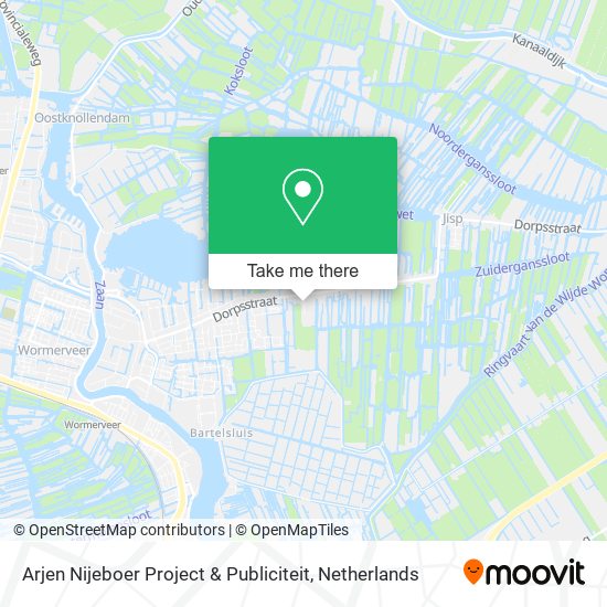 Arjen Nijeboer Project & Publiciteit map