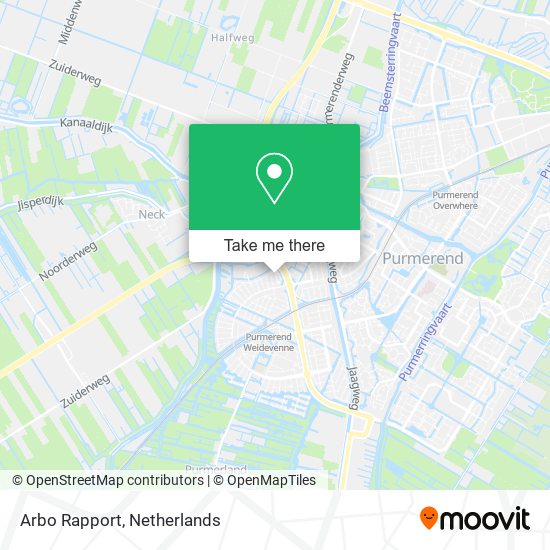 Arbo Rapport map